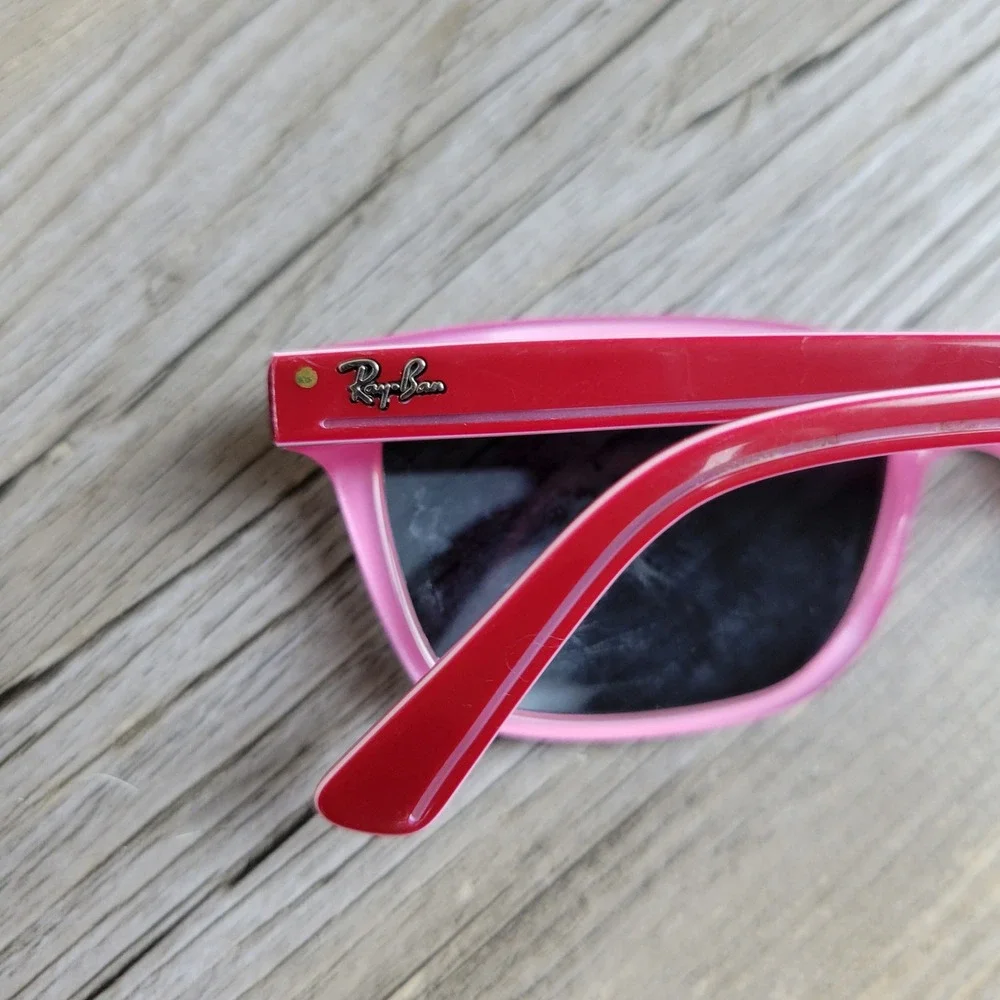 Ray-Ban Sunglasses New Wayfarer Junior 16 Pink Kids FRAMES ONLY 46mm